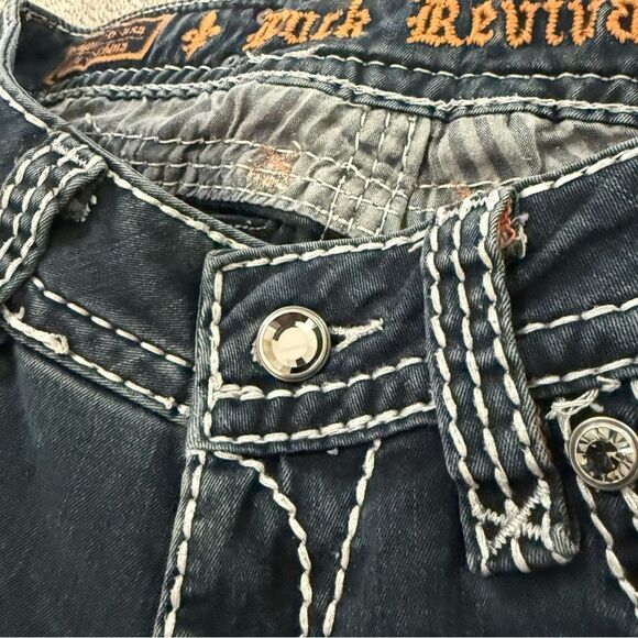 Rock Revival Aida Skinny Jeans Bling Concert Rodeo Women’s size 27 Buckle - Picture 5 of 16